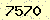 請輸入此驗證碼 : 7570