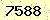 請輸入此驗證碼 : 7588