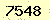 請輸入此驗證碼 : 7548
