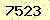 請輸入此驗證碼 : 7523