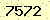 請輸入此驗證碼 : 7572