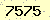 請輸入此驗證碼 : 7575