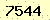 請輸入此驗證碼 : 7544