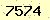請輸入此驗證碼 : 7574