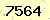 請輸入此驗證碼 : 7564