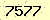 請輸入此驗證碼 : 7577