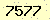 請輸入此驗證碼 : 7577