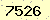 請輸入此驗證碼 : 7526