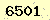 請輸入此驗證碼 : 6501
