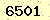 請輸入此驗證碼 : 6501