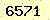 請輸入此驗證碼 : 6571