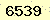 請輸入此驗證碼 : 6539