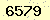 請輸入此驗證碼 : 6579