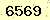 請輸入此驗證碼 : 6569