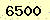 請輸入此驗證碼 : 6500