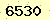 請輸入此驗證碼 : 6530