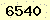 請輸入此驗證碼 : 6540