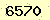 請輸入此驗證碼 : 6570