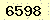 請輸入此驗證碼 : 6598