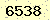 請輸入此驗證碼 : 6538