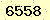 請輸入此驗證碼 : 6558