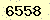 請輸入此驗證碼 : 6558