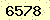 請輸入此驗證碼 : 6578