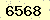 請輸入此驗證碼 : 6568