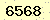 請輸入此驗證碼 : 6568