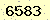 請輸入此驗證碼 : 6583