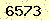 請輸入此驗證碼 : 6573