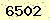 請輸入此驗證碼 : 6502