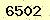 請輸入此驗證碼 : 6502