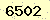 請輸入此驗證碼 : 6502