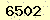 請輸入此驗證碼 : 6502