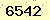 請輸入此驗證碼 : 6542