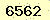 請輸入此驗證碼 : 6562