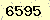 請輸入此驗證碼 : 6595