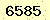 請輸入此驗證碼 : 6585
