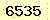 請輸入此驗證碼 : 6535