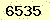 請輸入此驗證碼 : 6535