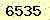 請輸入此驗證碼 : 6535