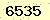 請輸入此驗證碼 : 6535