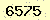請輸入此驗證碼 : 6575