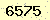 請輸入此驗證碼 : 6575