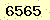 請輸入此驗證碼 : 6565