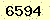 請輸入此驗證碼 : 6594