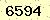 請輸入此驗證碼 : 6594