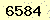 請輸入此驗證碼 : 6584