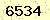 請輸入此驗證碼 : 6534